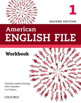 Paperback American English File 2e Workbook Level 1 2019 Pack Book