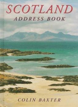 Hardcover Scotland Address Book