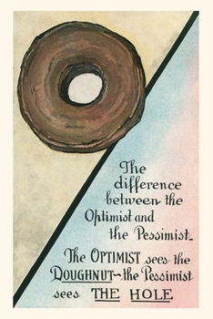 Paperback Vintage Journal Difference between Optimist and Pessimist Book