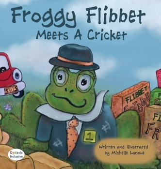 Hardcover Froggy Flibbet Meets A Cricket Book