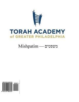 Paperback Mishpatim Book