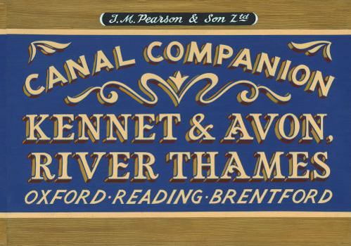 Paperback Pearsons Canal Companion Kennet & Avon Book