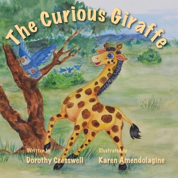 Paperback The Curious Giraffe [Large Print] Book