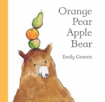 Hardcover Orange Pear Apple Bear Book