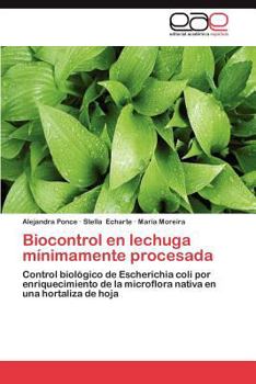 Paperback Biocontrol En Lechuga Minimamente Procesada [Spanish] Book