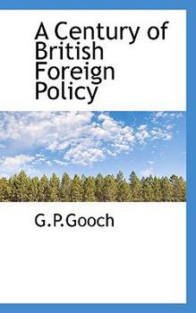 Paperback A Century of British Foreign Policy Book