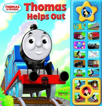 Hardcover Thomas & Friends Play-a-Sound Book, Thomas Helps Out Book