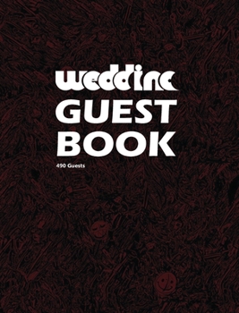 Hardcover Wedding Guest Book II Book