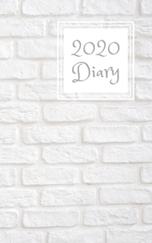 Paperback 2020 Diary: 5x8 week to a page planner with 12 monthly planners. Lined paper pages after diary for all your notes. Perfect pocket Book