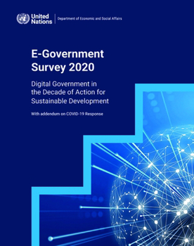 Paperback United Nations E-Government Survey 2020 Book