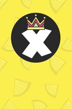 X : Personalized X letter notebook ! Unique customized Gift for whose names begin with X, beautiful journal for Men / Women -  with 120 Page , ... ( X notebook): The best gift for X letter