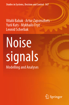 Paperback Noise Signals: Modelling and Analyses Book