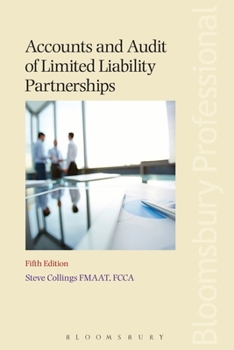 Paperback Accounts and Audit of Limited Liability Partnerships Book