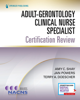 Paperback Adult-Gerontology Clinical Nurse Specialist Certification Review Book