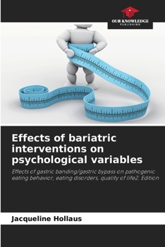 Paperback Effects of bariatric interventions on psychological variables Book