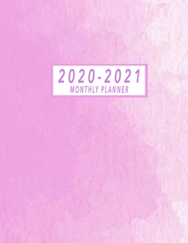 2020-2021 Monthly Planner: 2 Year Jan 2020 - Dec 2021 Daily Weekly And Monthly Planner With Holidays, 24-Month Calendar 2 Year Monthly Planner ... Appointment Notebook Agenda With Holidays)