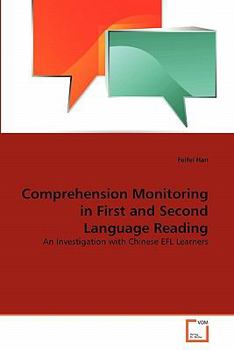 Paperback Comprehension Monitoring in First and Second Language Reading Book