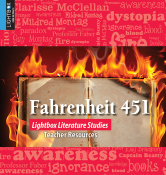 Library Binding Fahrenheit 451 Book