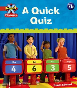 Paperback Project X: Phonics: Red 7b a Quick Quiz Book