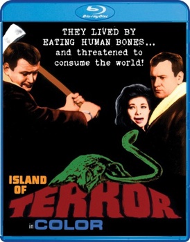 Blu-ray Island Of Terror Book