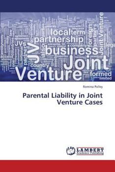 Paperback Parental Liability in Joint Venture Cases Book