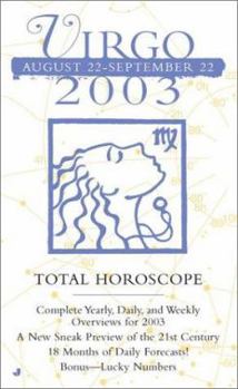 Mass Market Paperback Total Horoscopes 2003: Virgo Book