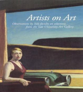 Paperback Artists on Art: Observations by Yale Faculty on Selections from Book