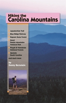 Paperback Hiking the Carolina Mountains Book