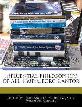 Paperback Influential Philosophers of All Time: Georg Cantor Book