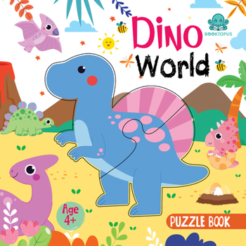 Board book Dino World: Puzzle Book