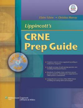 Paperback Lippincott's Canadian CRNE Exam Prep Book