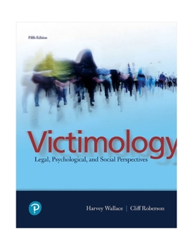 Paperback Victimology: Legal, Psychological, and Social Perspectives [Large Print] Book