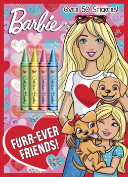 Paperback Furr-Ever Friends! (Barbie) Book