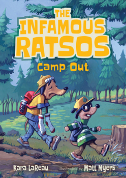 Hardcover The Infamous Ratsos Camp Out Book