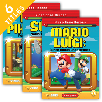 Video Game Heroes (Set of 6)