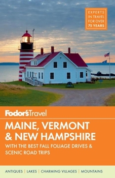 Paperback Fodor's Maine, Vermont & New Hampshire Book