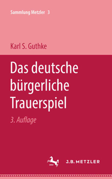 Hardcover Das Deutsche Bürgerliche Trauerspiel [German] Book