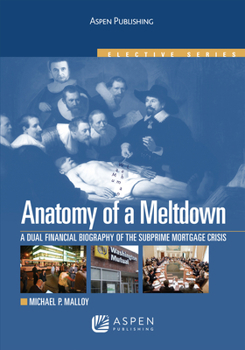 Paperback Anatomy of a Meltdown: A Financial Biography of the Subprime Mortgage Meltdown Book