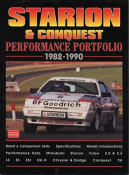 Paperback Starion & Conquest 1982-1990 Book