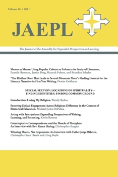 Paperback Jaepl 26 (2021): The Journal of the Assembly for Expanded Perspectives on Learning Book