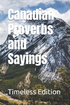 Paperback Canadian Proverbs and Sayings Book