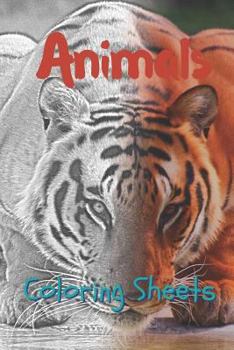 Paperback Animals Coloring Sheets: 30 Animals Drawings, Coloring Sheets Adults Relaxation, Coloring Book for Kids, for Girls, Volume 23 Book