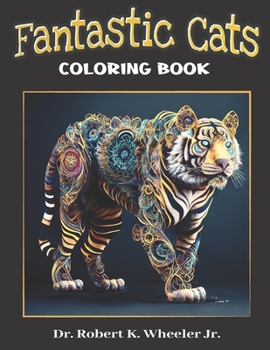 Paperback Fantastic Cats: Coloring Book