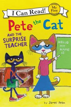 Hardcover Pete the Cat and the Surprise Teacher Book