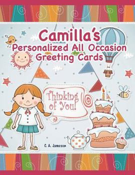 Paperback Camilla's Personalized All Occasion Greeting Cards Book