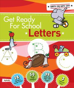 Hardcover Get Ready For School: Letters Book