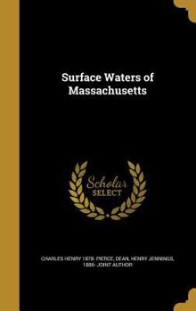 Hardcover Surface Waters of Massachusetts Book