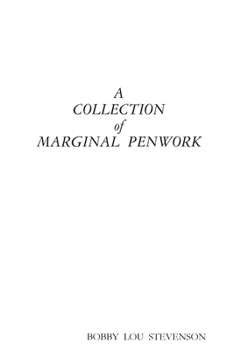 Paperback A Collection of Marginal Penwork Book