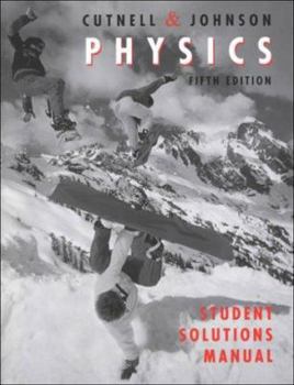 Paperback Student Solutions Manual to Accompany Physics 5th Edition Book
