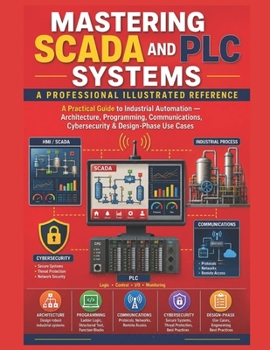 Paperback Mastering SCADA and PLC Systems - A PROFESSIONAL ILLUSTRATED REFERENCE: A Practical Guide to Industrial Automation — Architecture, Programming, Communications, Cybersecurity & Design-Phase Use Cases Book